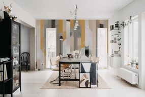 Fototapet, Paint Stripes, Soft, Rebel Walls