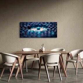 Tablou - Bile albastre (120x50 cm)