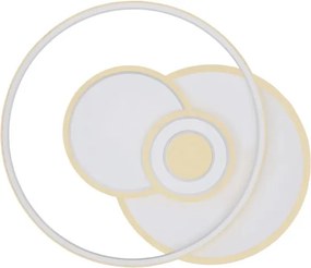 Globo 48442-50SH - Plafonieră LED dimabilă RODERICK 50W/230V 46x54,5 cm+telecomandă