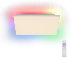 Plafonieră LED RGB dimabilă CONRAD 27W/230V Leuchten Direkt 15561-16 + telecomandă