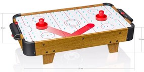 Popular 92224 Joc de societate din lemn - Airhockey