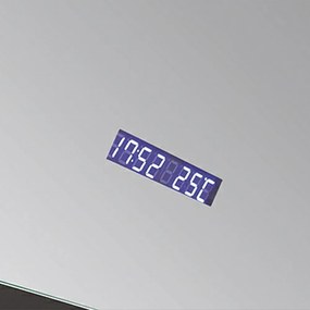 Oglindă Rodos, cu iluminare LED și afișaj