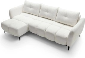 Colțar lemn masiv Apollo extensibil, 250 × 150 × 90 cm - Stânga