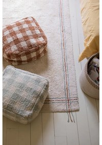 Puf de copii maro Vichy Toffee – Lorena Canals