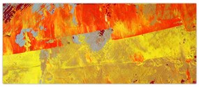 Tablou cu abstracție - pictura (120x50 cm)