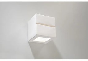Aplică perete LEO LINE 1xE27/60W/230V alb