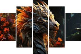 Tablou - Dragon (150x105 cm)
