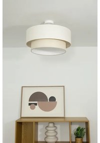 Lustru aplicat NATIA 1xE27/60W/230V crem