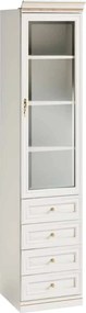 Dulap lemn masiv Vanna III, 50,4 × 62,5 × 245,8 cm