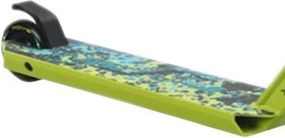 Trotineta Freestyle NOVOKIDS™ Iguana Special edition, maxim 100 kg, Frana picior, Cadru si roti aluminiu, Diametru roata 100 mm, Verde