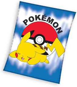 Pokémon Chuchu Nap pătură polar flanel 130x160cm