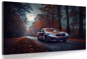 Tablou BMW în lună plină