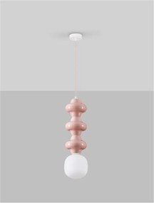 Pendul ceramic design modern CHIC roz