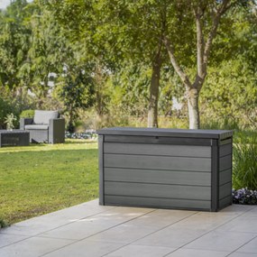 Cutie de grădină din plastic Cortina 757L gri