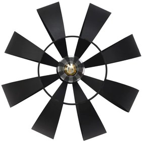 Lustră pe cablu NEWTON 1xE27/15W/230V neagră