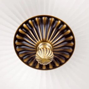 Plafonieră Orion DL 7-522/31 ROCCA 2xE27/60W/230V d. 31 cm bronz/alb