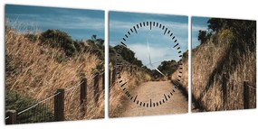 Tablou - Pe potecă (cu ceas) (90x30 cm)