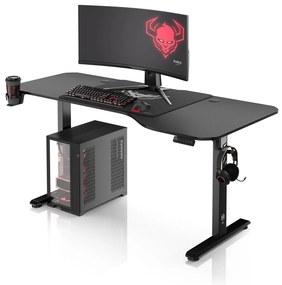 Birou Cu Înalțime Reglabilă Diablo X-Tensio 1600 Negru