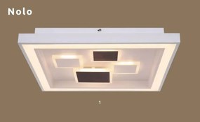 Plafoniera LED dimabila cu telecomanda design modern NOLO alb 48405-50Q GL