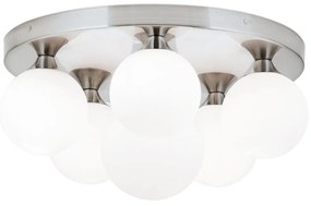 Lustra aplicata design modern SNOWWHITE 6L crom satin