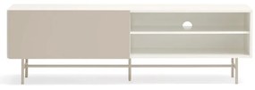 Comodă TV bej-crem 180x56 cm Nube – Teulat