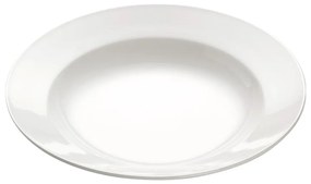 Farfurie din porțelan pentru paste Maxwell &amp; Williams Basic Bistro, ø 28 cm, alb