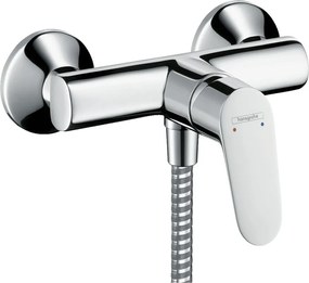 Baterie dus monocomanda Hansgrohe Focus E2 crom lucios