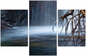 Tablou - Laguna de iarnă (90x60 cm)