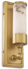 Aplica de perete design LUX Valentine alama antic/ alabastru