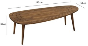 Măsuță de cafea Sweet Walnut
