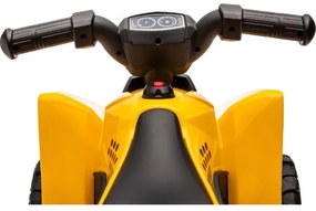 ATV electric pentru copii CAT 30W/4000 mAh galben/negru