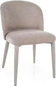 Scaun TINO, bej - Wind 82, stofa clasica, 50x57x81 cm