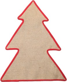 Covoras de zgariat pentru pisici FESTIVE PAWS de Craciun 60×50 cm