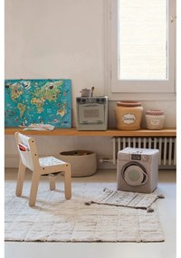 Covor crem lavabil/țesut manual din bumbac 120x160 cm Mosaic – Lorena Canals