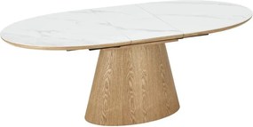 Masa extensibila, Ceramica Alba, Furnir, UNIQUE 160-200cm