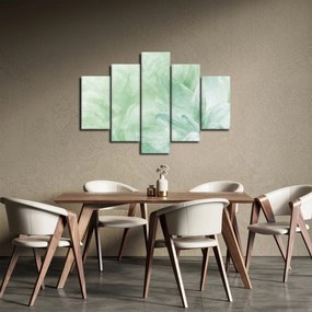 Tablou - Floare verde (150x105 cm)