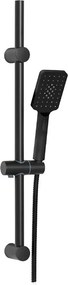 Set de dus cu bara Invena Nyks cu 3 functii negru mat