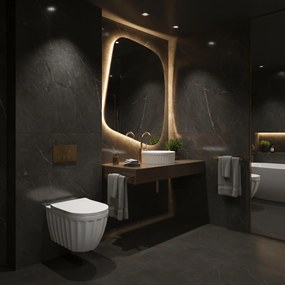 Vas WC suspendat Rea Duo White