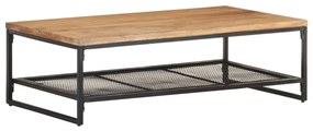 vidaXL Masă de cafea 110x60x35 cm lemn masiv de acacia