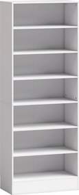 HOMCOM Pantofar cu Rafturi Reglabile, pentru 21 de Perechi, Alb | Aosom Romania