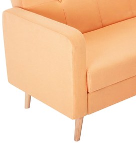 Canapea, portocaliu, material textil Portocaliu
