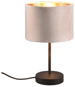 Veioză neagră-bej (înălțime 33 cm) Julieta – Trio