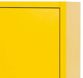 Boxie 1 ușă dulap de perete 40x40x37 cm galben
