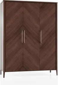 Dulap lemn masiv Selvawood 3 Uși, 150 × 63 × 200 cm
