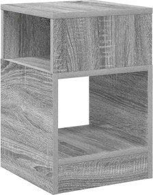 vidaXL Masă laterală Gri Sonoma 30,5 x 30 x 45 cm Lemn compozit