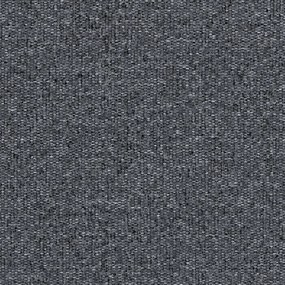 Pat matrimonial gri închis tapițat cu somieră 180x200 cm Tina – Ropez