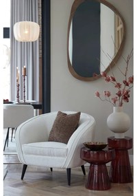 Măsuță auxiliară rotundă din sticlă ø 30 cm Dakwa – Light &amp; Living