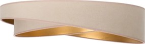 BRILAGI- Plafonieră LED VELVET TWIST LED/24W/230V 4000K Ø 55 cm bej/auriu