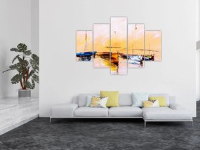 Tablou - Pictură barcă (150x105 cm)