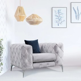 Scaun Como Light Grey